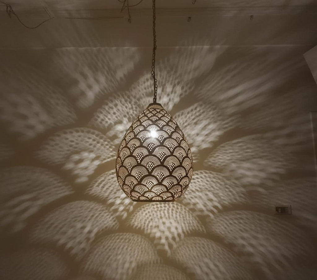 Brass Moroccan Pendant Light,Ceiling Light, Moroccan pendant fixtures , Hanging Lamp ,brass pendant light Simple ,   Moroccan pendant lamp