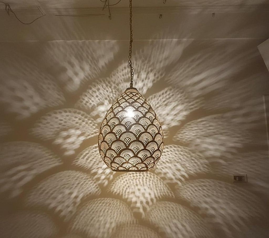 Brass Moroccan Pendant Light,Ceiling Light, Moroccan pendant fixtures , Hanging Lamp ,brass pendant light Simple ,   Moroccan pendant lamp