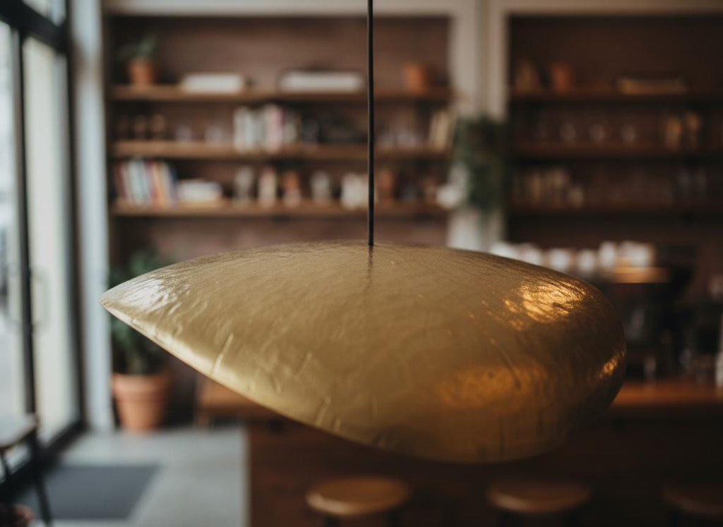 hammered Brass Light Fixture , Gold Leaf Pendant Light , Moroccan pendant fixtures , Island kitchen handmade dome , lamp pendant light