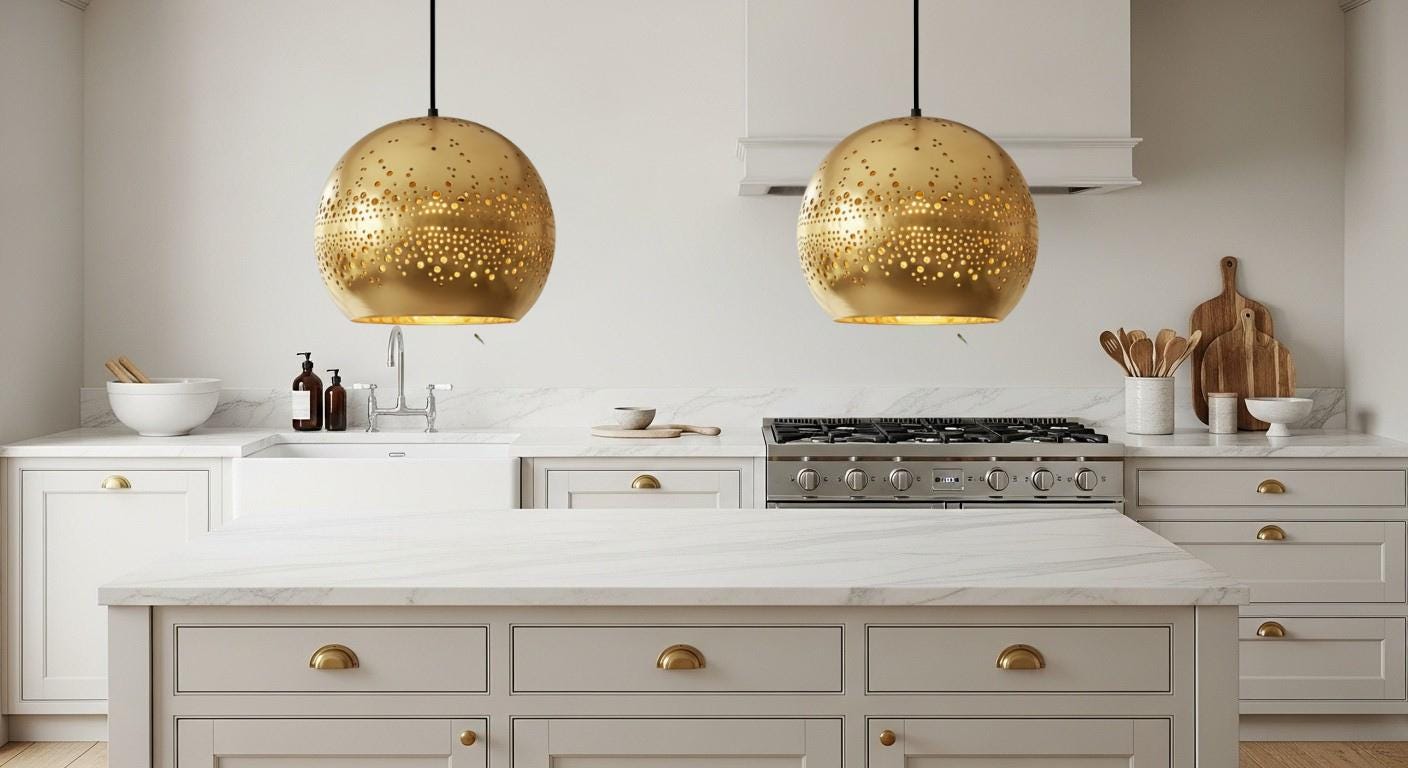 Modern Brass Dome Pendant Lamp, Hammerd Dome Lamp, Ceiling Dome Lamp, Copper Dome Light fixture, Rustic Chandelier