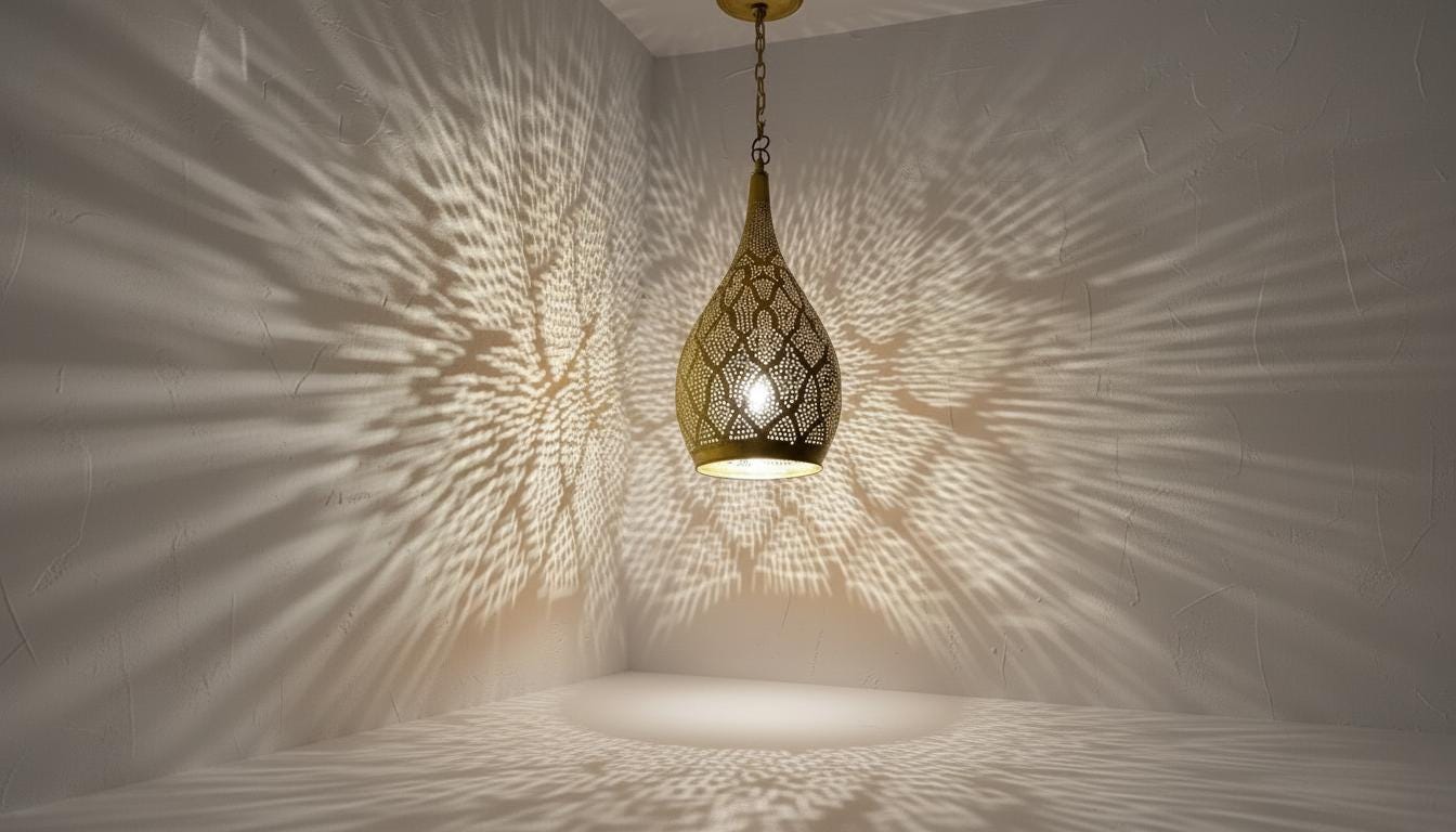 Brass Moroccan Pendant Light,Ceiling Light, Moroccan pendant fixtures , Hanging Lamp ,brass pendant light Simple ,   Moroccan pendant lamp