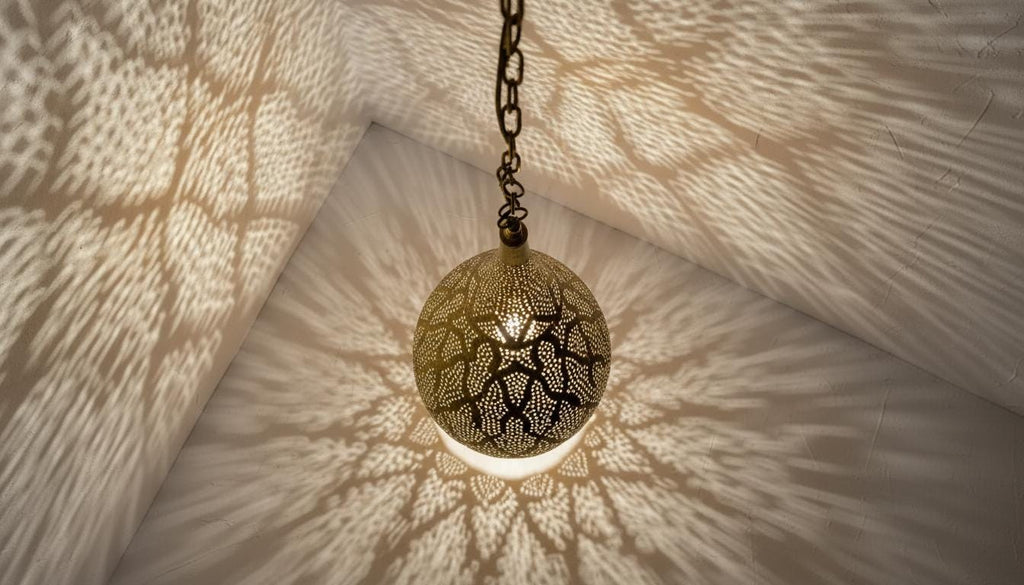 Brass Moroccan Pendant Light,Ceiling Light, Moroccan pendant fixtures , Hanging Lamp ,brass pendant light Simple ,   Moroccan pendant lamp