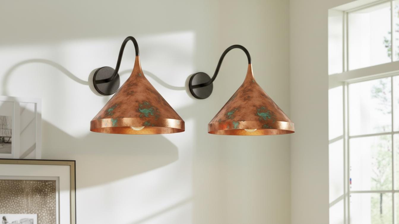 Handmade Copper Wall Sconce, Moroccan Light Fixture